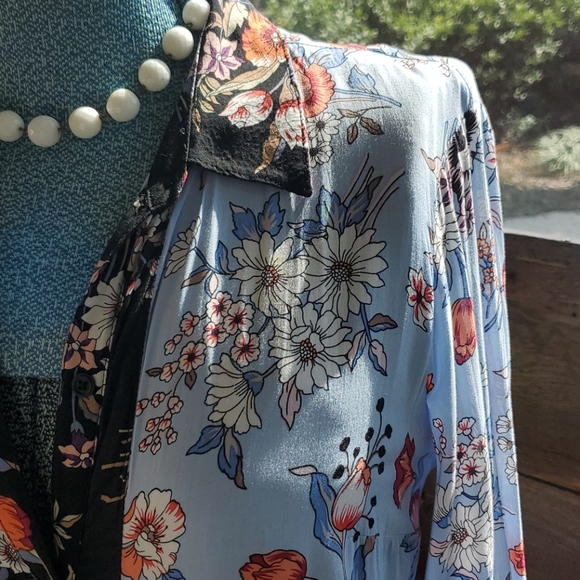 Maeve Anthropologie Midi Floral Dress - Picture 6 of 16